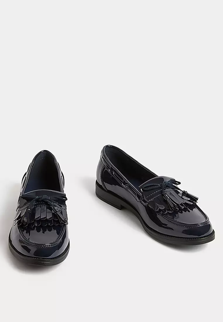 Tassel Bow Loafers