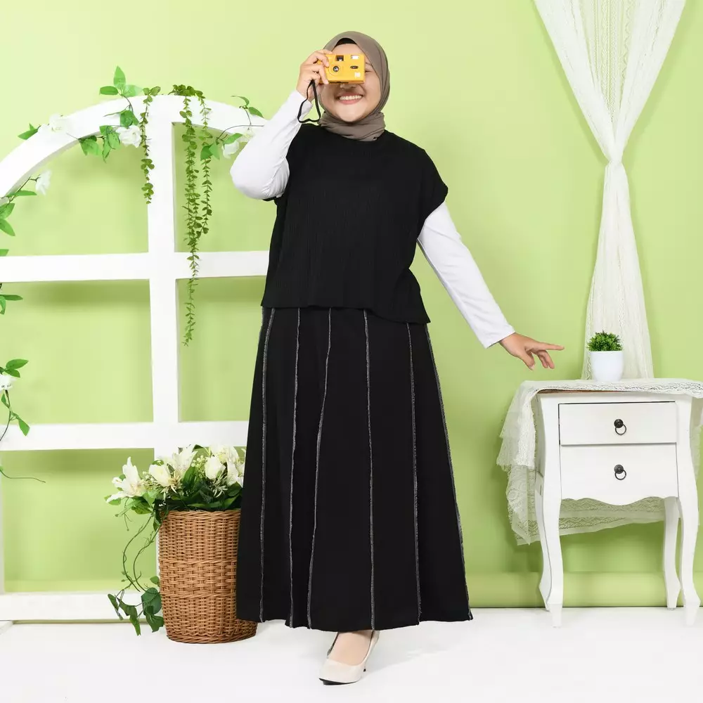 Disa Manset Baju - Black (XL) M19397 R106S4