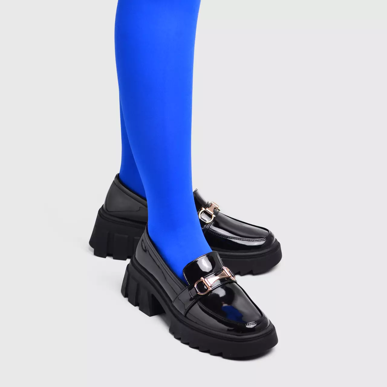 Sillia Oxford Patent Black