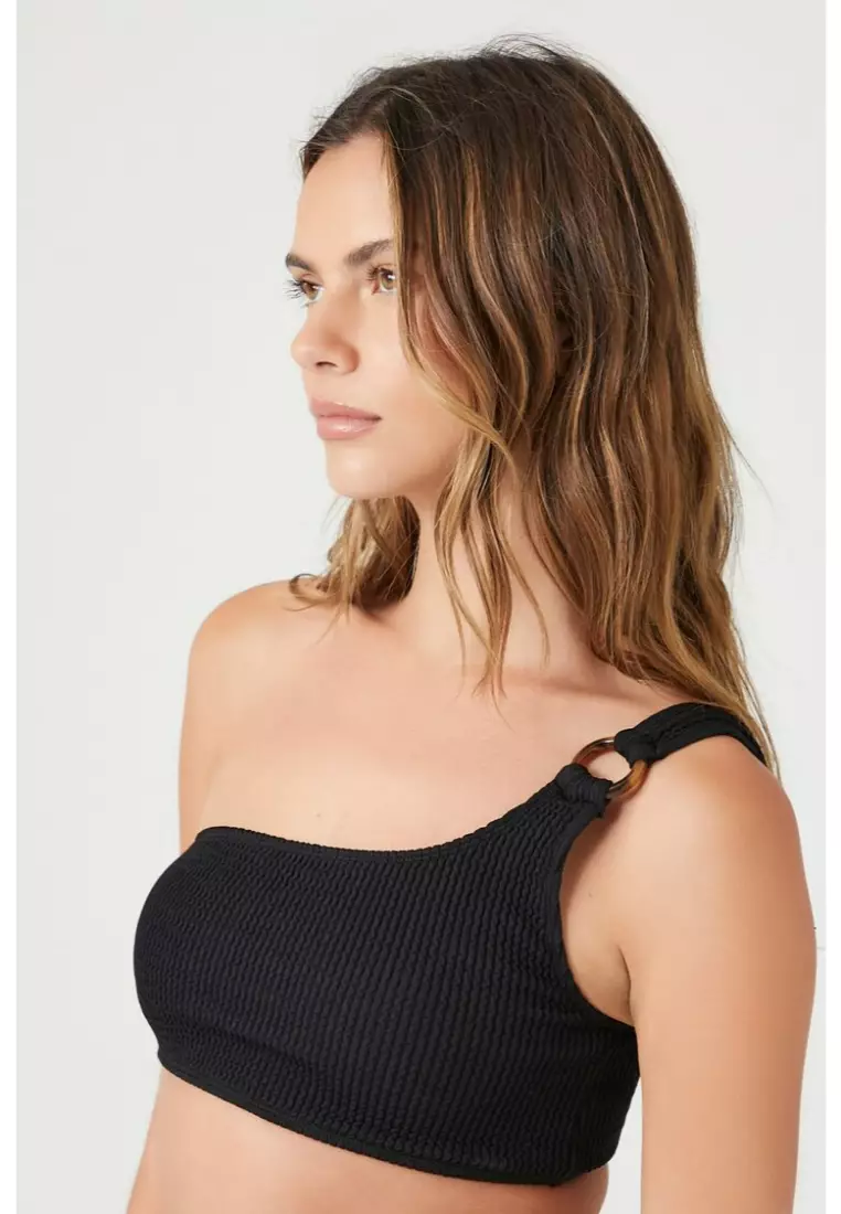 Buy FOREVER 21 Seamless One Shoulder Bikini Top 2024 Online