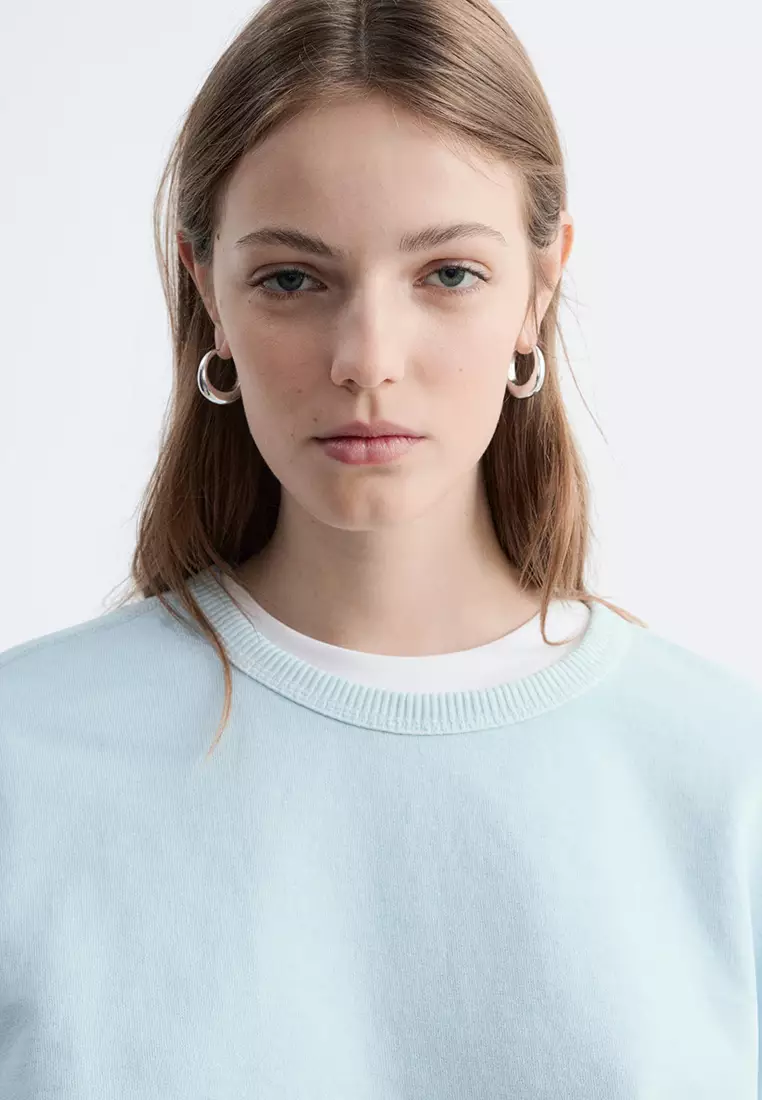 Oversized Cotton-Jersey Sweatshirt