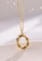 CELOVIS gold CELOVIS - Edith Twisted Spiral Ring Pendant Necklace in Gold B1B67AC0FAD25CGS_3