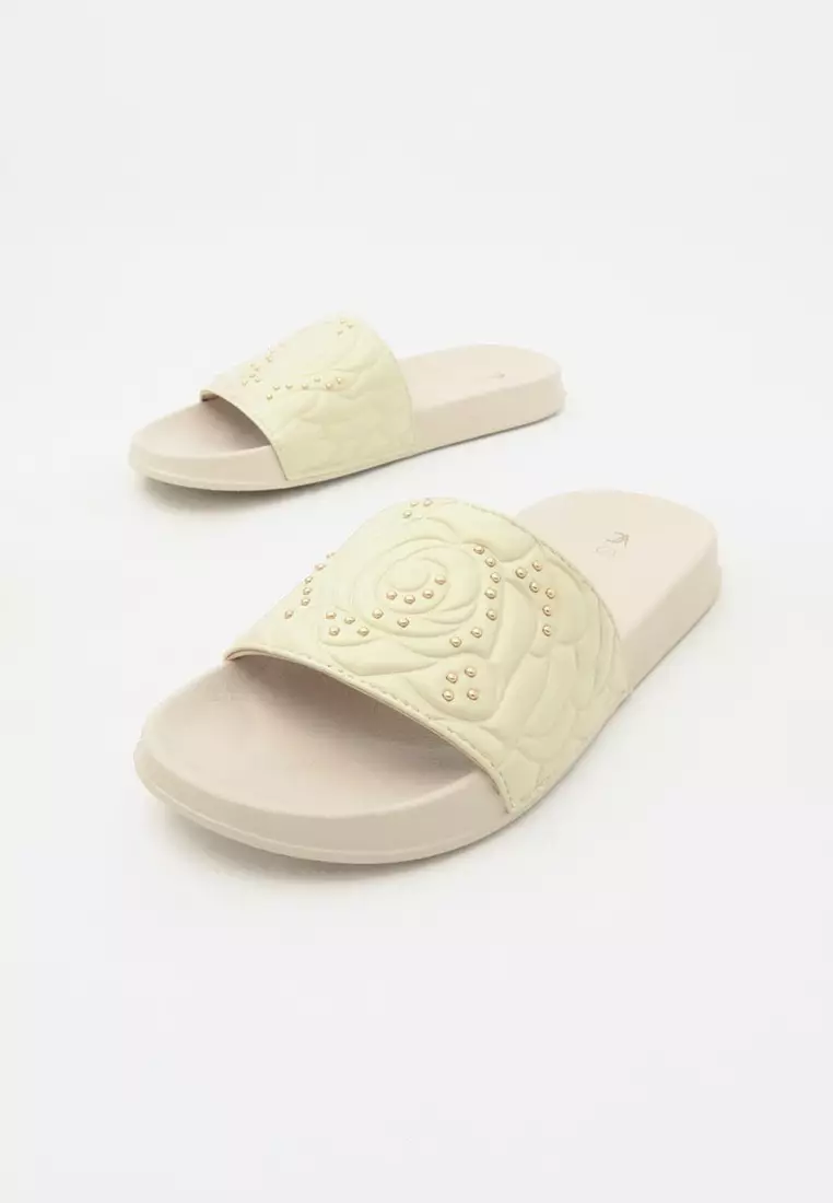 Slide On Flat Sandals