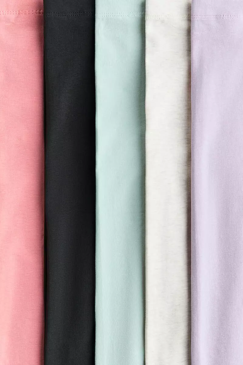 5-pack jersey leggings