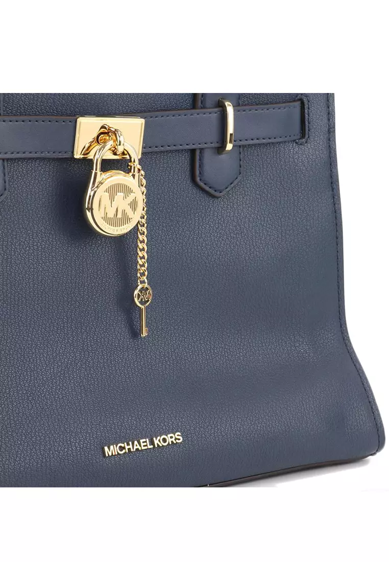 Michael kors hotsell navy satchel