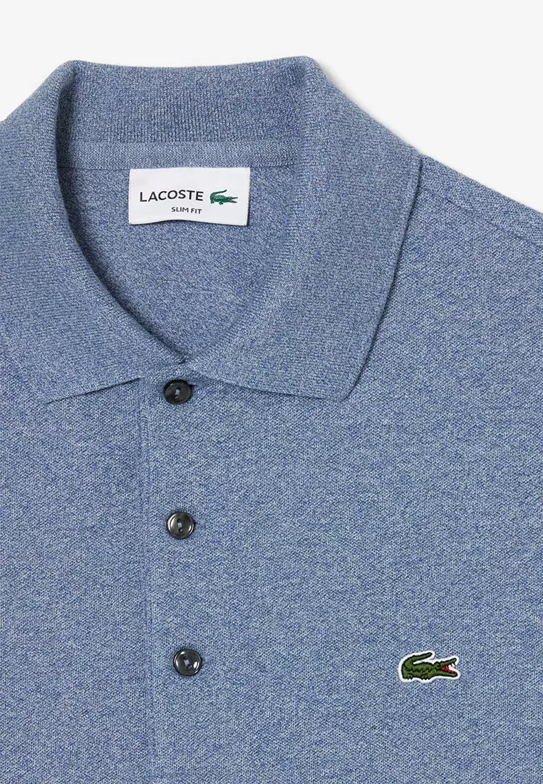 Slim Fit Stretch Piqué Polo Shirt