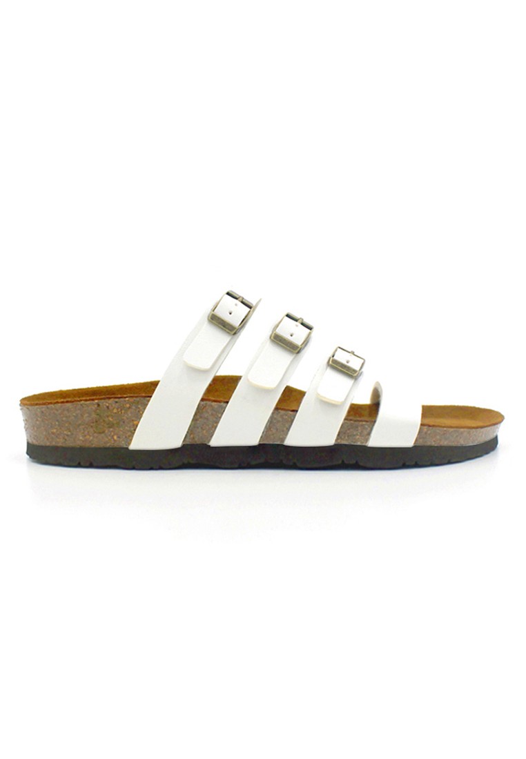 Kingston - White Sandals & Flip Flops