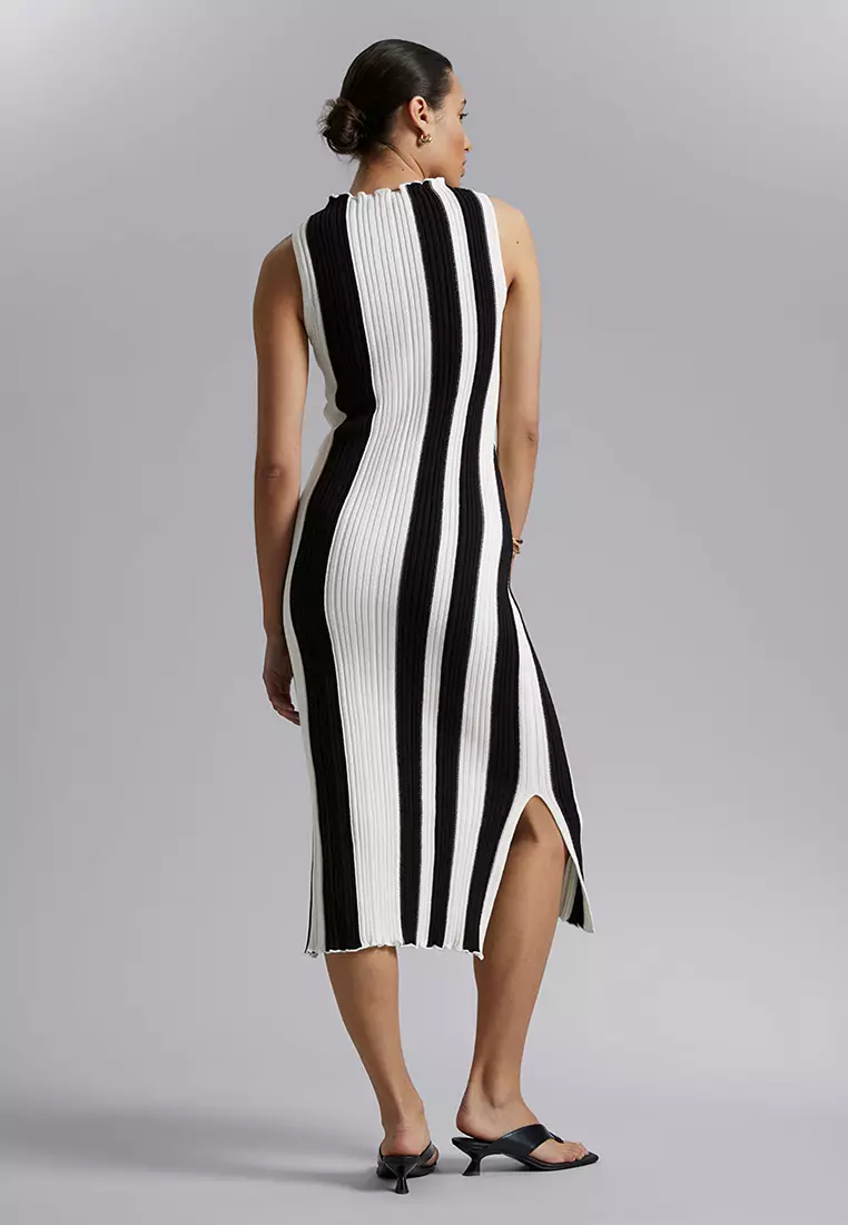 Buy And Other Stories Ribbed Midi Dress 2023 Online Zalora Philippines 7119