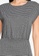 ONLY grey Shoulder Pad Check Short Dress 8AD69AAA7DBB4EGS_3