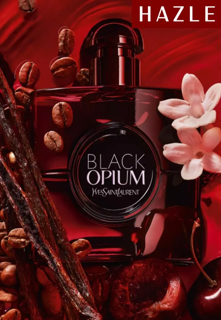 Black Opium Eau De Parfum Over Red Woman EDP 90 ml