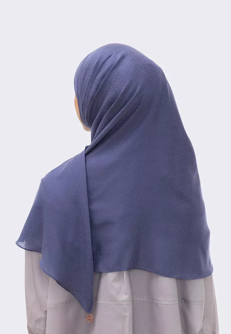 Ria Miranda Blue Denim Kayra Instant Hijab