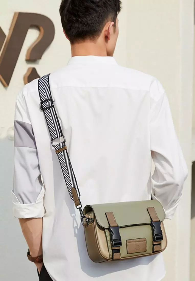 Casual Messenger Bag / Crossbody Bag / Sling Bag (斜孭袋) - 綠色