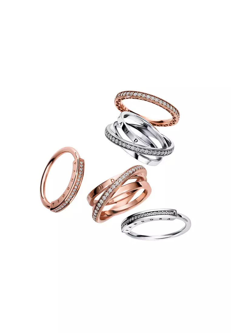Pandora Signature I-D Pavé Ring