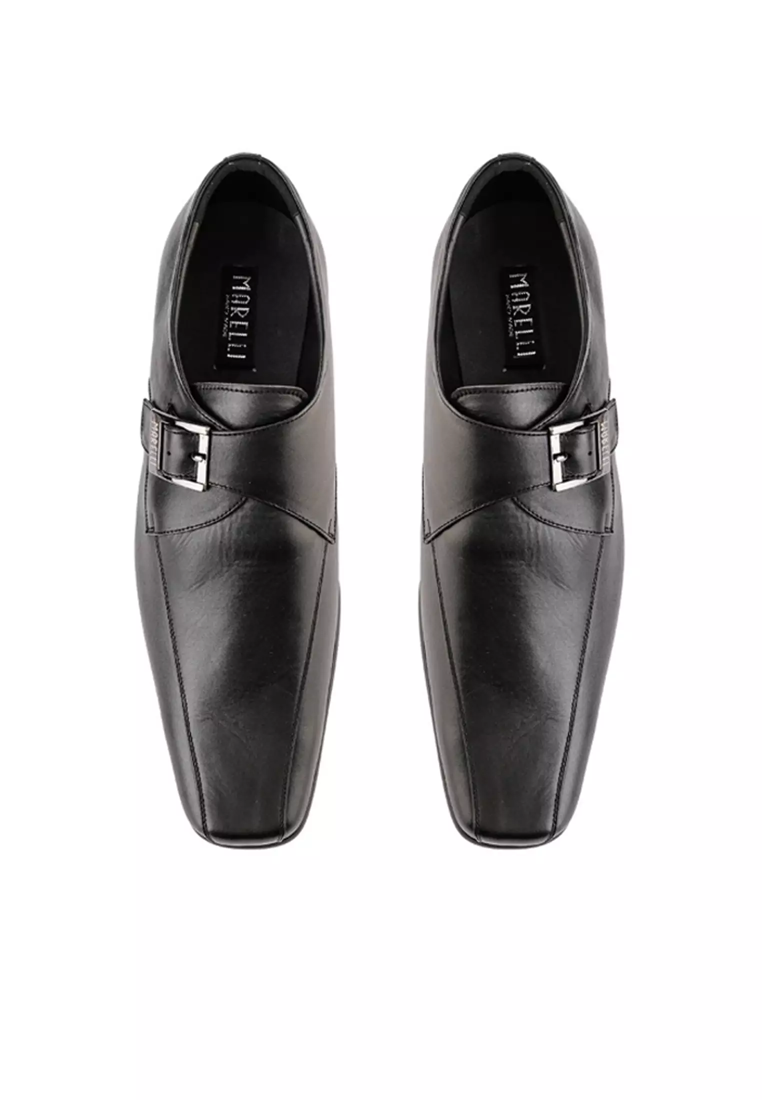 Devan Sepatu Formal Pria Slip On Kulit Full Grain