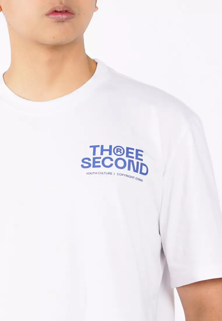 3Second Men's T-Shirt Short Sleeve Regular Fit Cotton Colmar OL-C250425