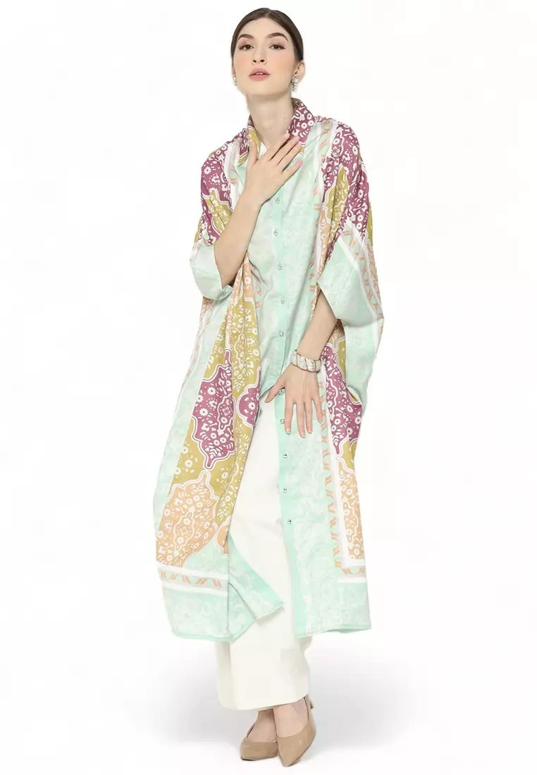 Kanzi Collared Kaftan