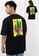OHNII black OVERSIZED BE LIKE A CACTUS COTTON JERSEY TSHIRT (BL) 29CBAAAF28A650GS_1