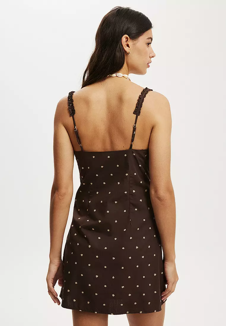 Emily Ruffle Mini Dress