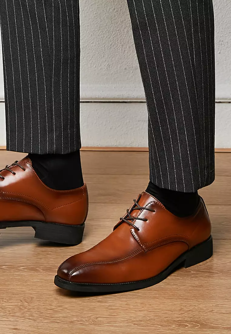 Basic Business Leather Derby Shoes KB3288
