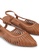 Milliot & Co. brown Kym Pointed Toe Flats 33DA2SH014B7D0GS_3
