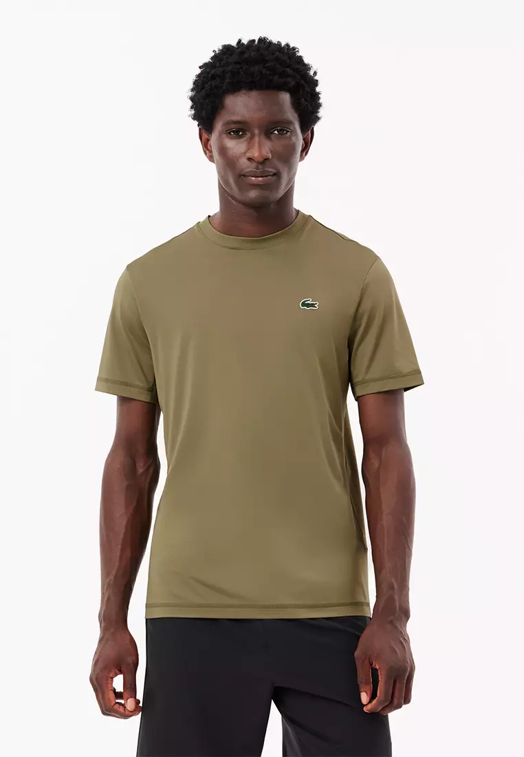 Men’s LacSport Slim Fit Stretch Jersey T-shirt