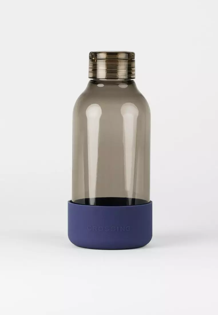 Crossing Silicone Water Bottle Boot - Fits Diameter 7-7.5cm (550ml) Blistered Pack - Dark Blue