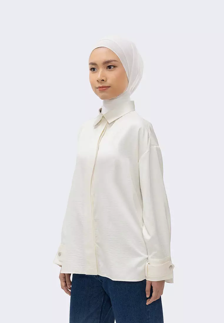 Ria Miranda Broken White Mokita Shirt