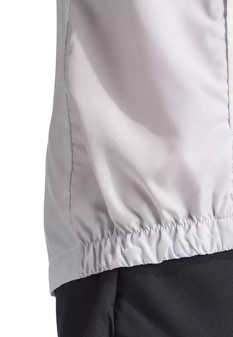 Hiking Terrex Multi Printed Wind Jacket Women Grey JD8437