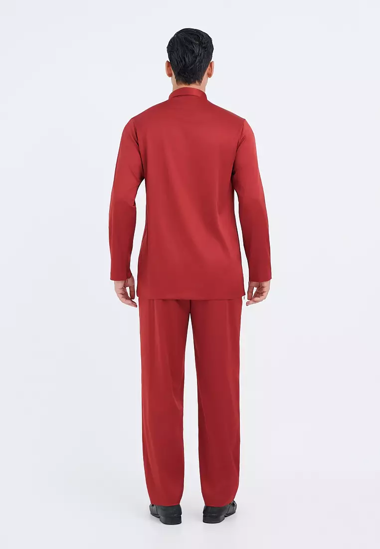 Gene Martino - Faez Baju Melayu Slim Fit Sedondon – Adult 1292