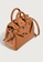 Lara brown Business Women's Elegant Leather Shoulder Bag Tote Bag - Light Brown 5AE22ACAD2A089GS_3