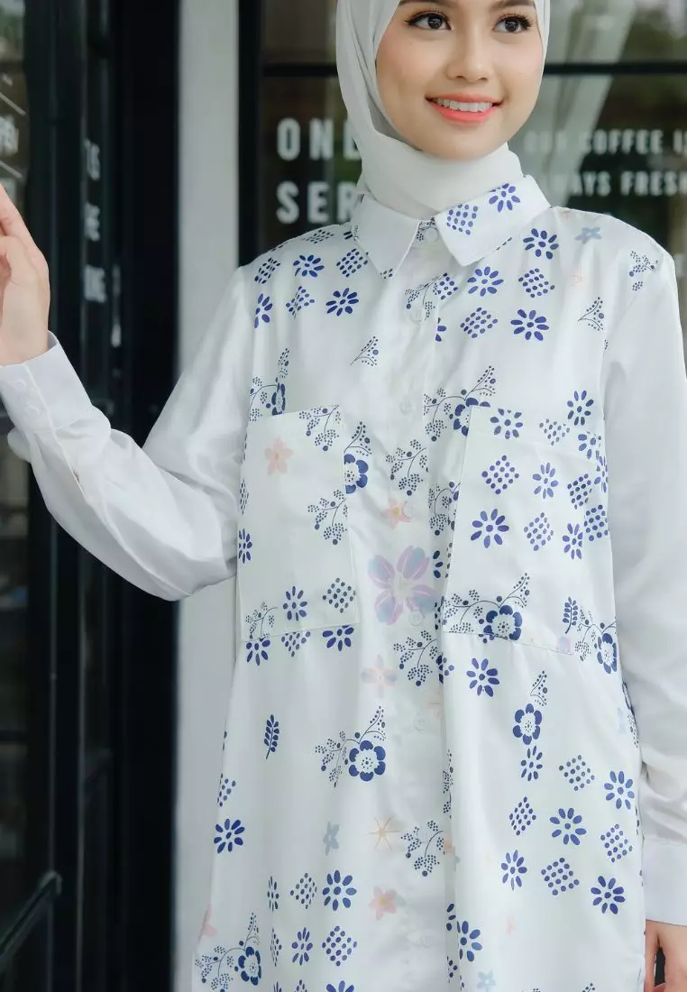 Alea Tunik Jasmine White