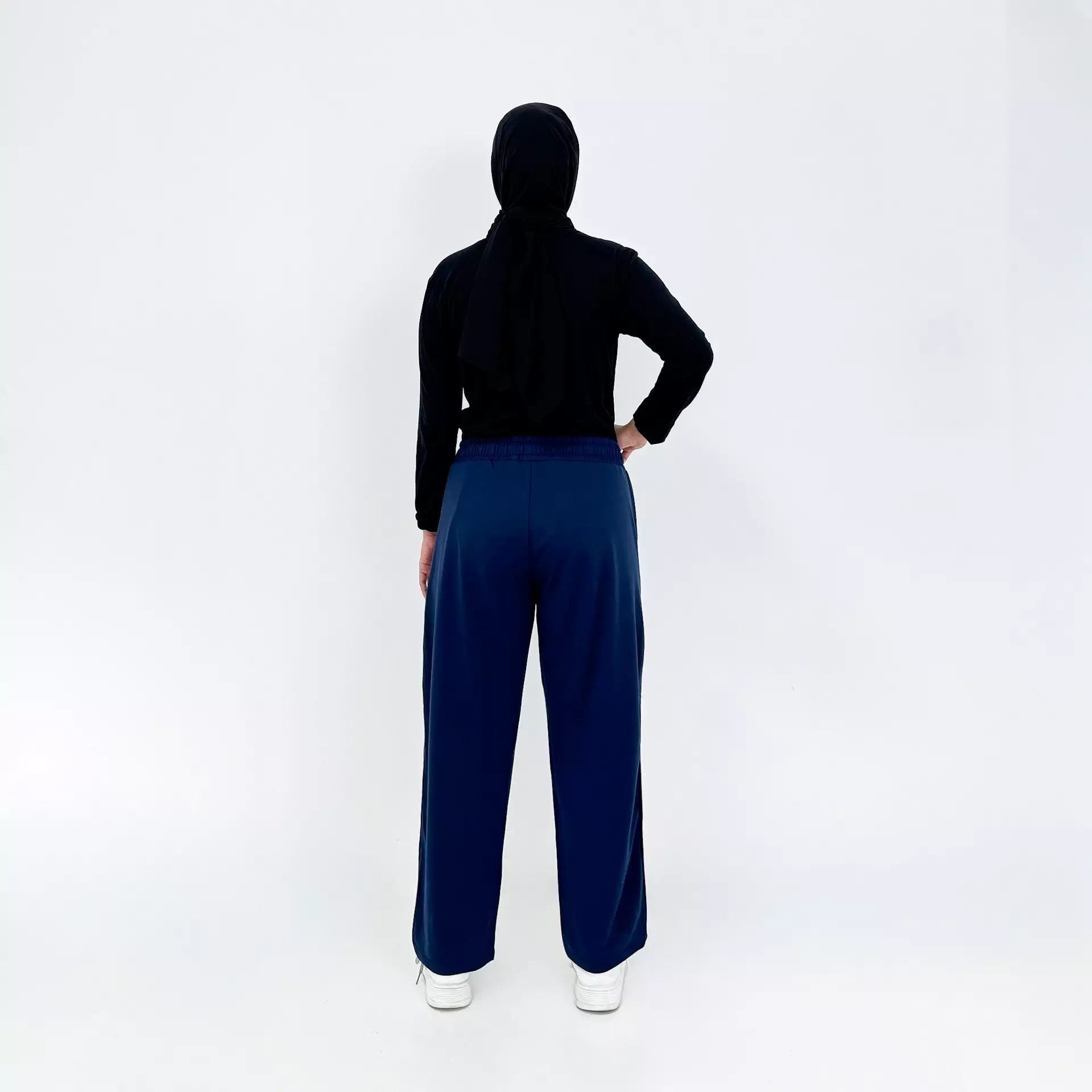 Trisya Pants NAVY Celana Panjang Training Wanita SIZE M-XXL