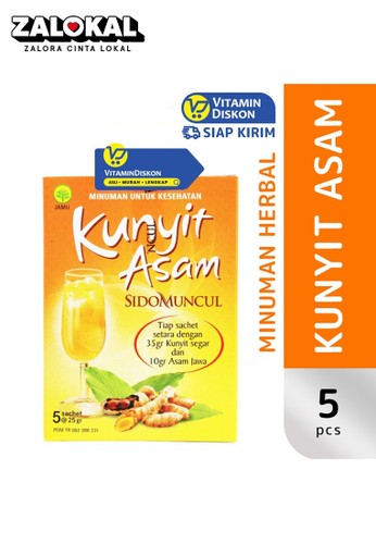 Jual Sidomuncul Sidomuncul Kunyit Asam 1 Box 5 Pc Minuman Herbal Penurun Berat Badan Melancarkan Haid Pms Original Zalora Indonesia