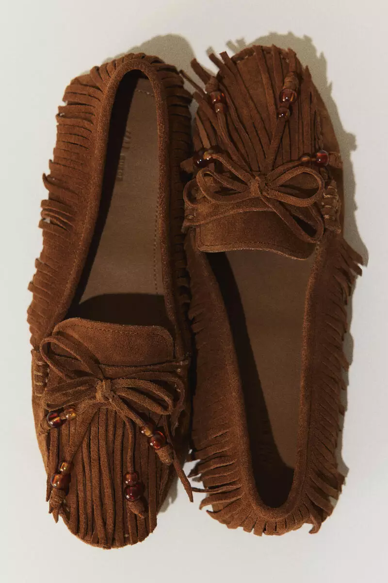 H&M Fringed loafers