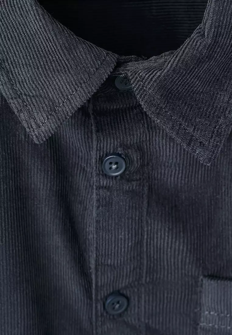 Regular-Fit Corduroy Shirt