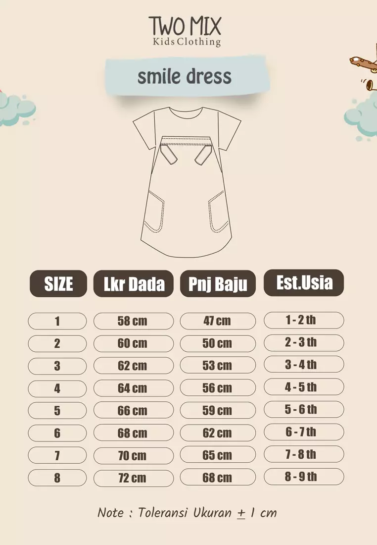 Two Mix - Dress Anak Perempuan Lucu - Baju Anak Cewek Jeans 1-8 Tahun 4137C