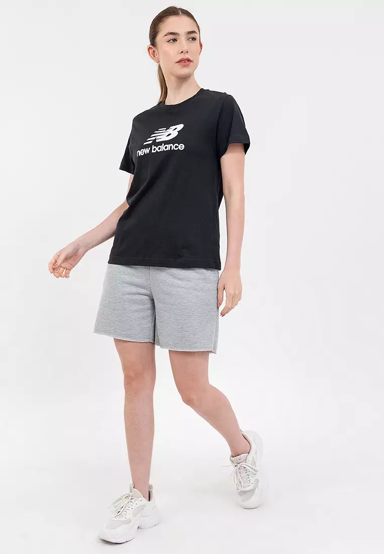 Sport Essentials Jersey Logo T-Shirt Womens TOP-36282