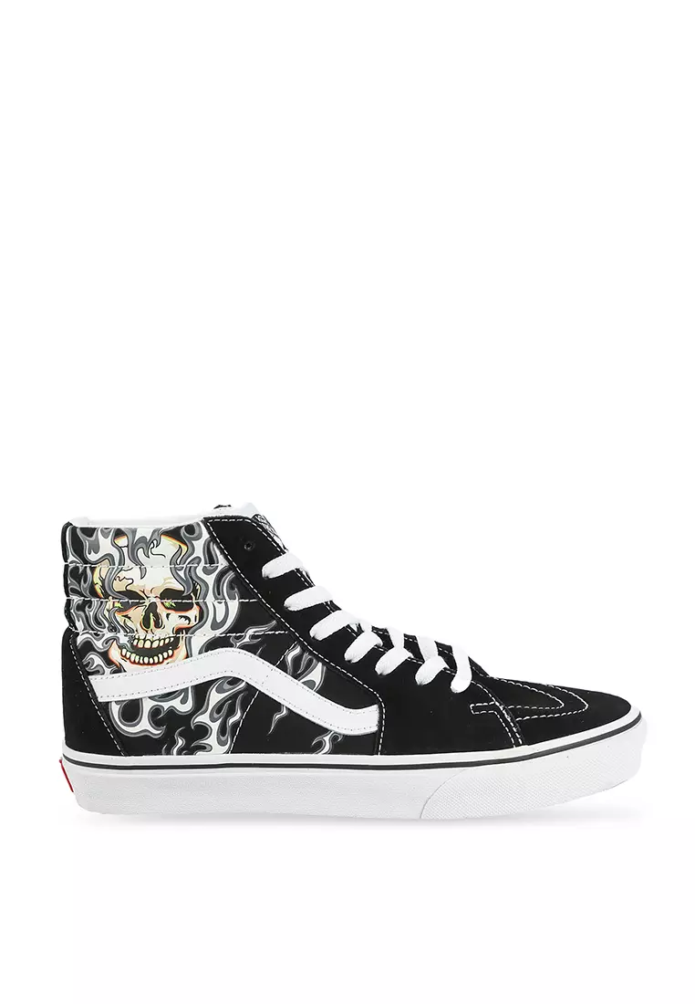 SK8 Hi Flame Skull Sneakers