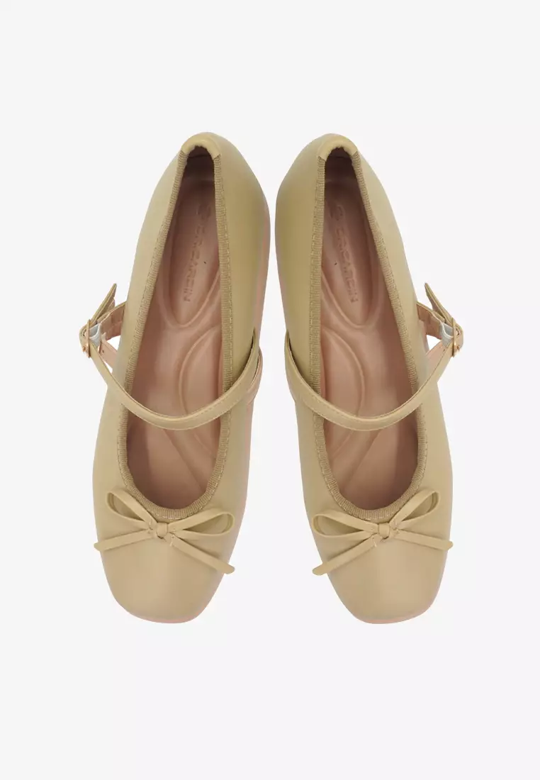 Dr. Cardin Women Luxe Mary Jane Flats L-RAU-9009