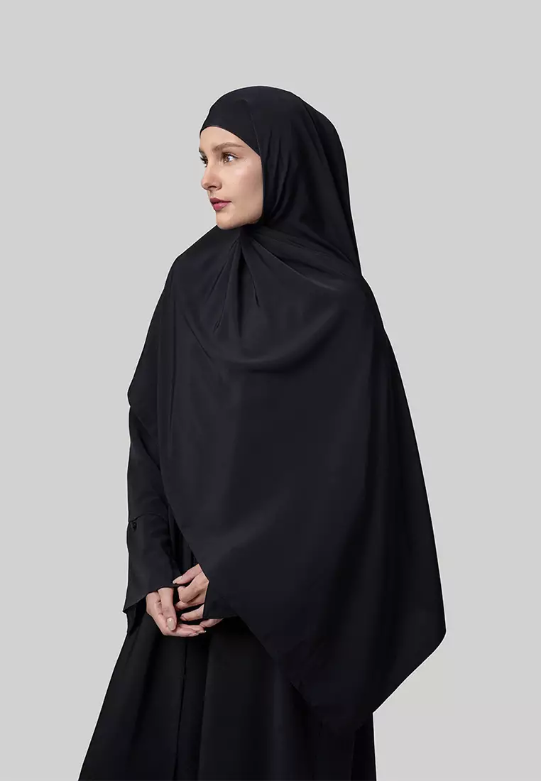 Kami Amara Instant Khimar Black