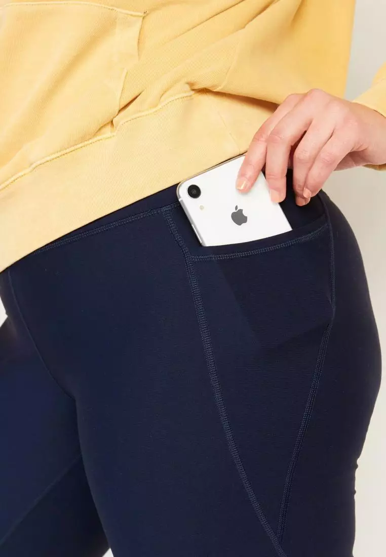 Buy Old Navy High-Waisted PowerSoft Side-Pocket Biker Shorts for