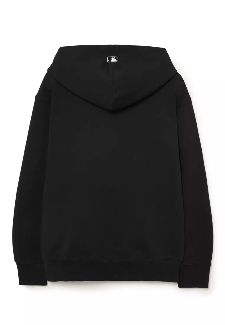 BASIC SMALL LOGO OVERFIT HOODIE NEW YORK YANKEES