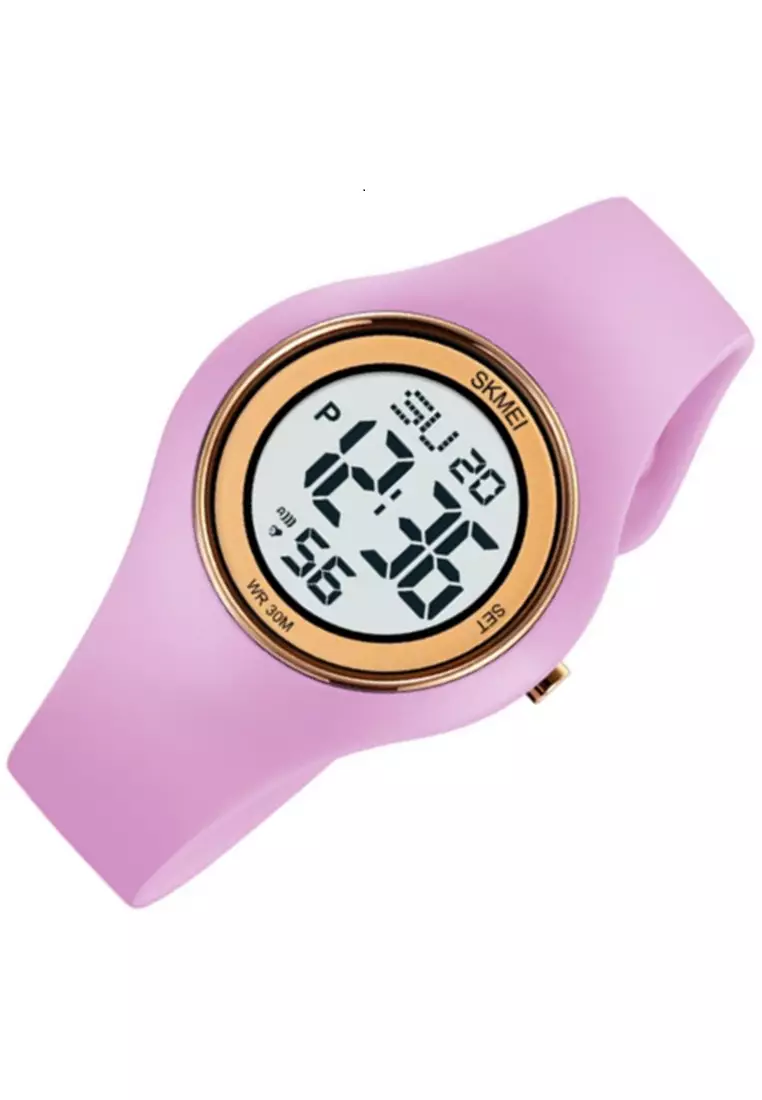 Jam Tangan Digital Pria Waterproof Many Function Strap Tali Material Silicone DV12 ORIGINAL