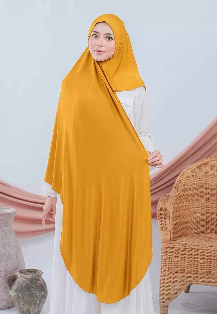 HIJAB INSTAN FAYZA - HOT MUSTARD