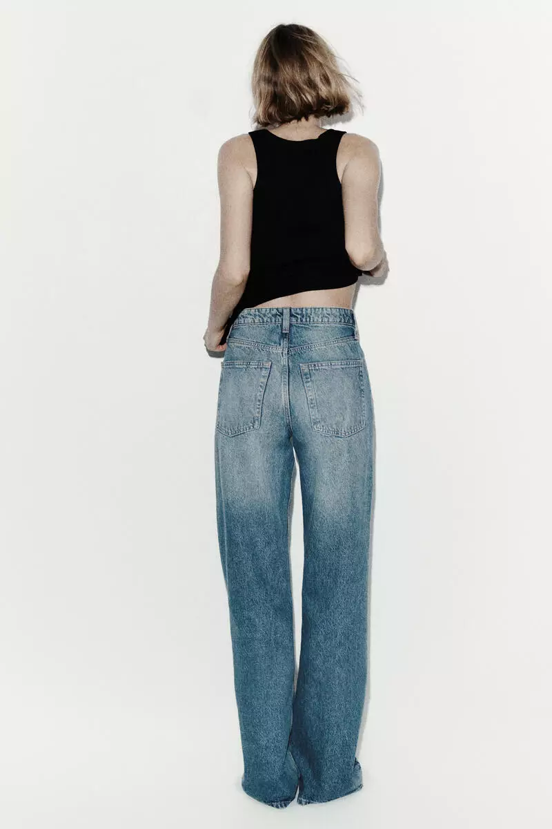 Wide High Waist Jeans