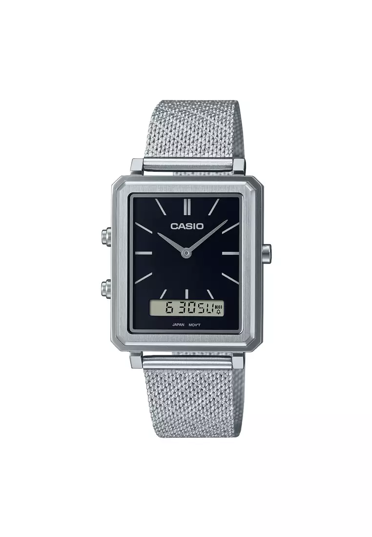 Casio mesh band outlet