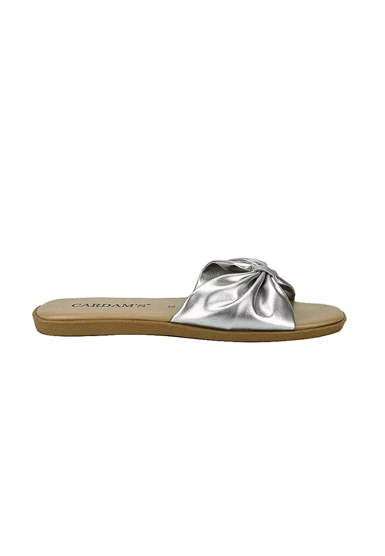 Discount on Cardam's Lifestyle  shoes - SKU: Eclc Rss 00001 Women Flats Silver