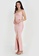 FORCAST pink FORCAST Jayla Cowl Neck Maxi Dress 09F79AACFFFA86GS_3