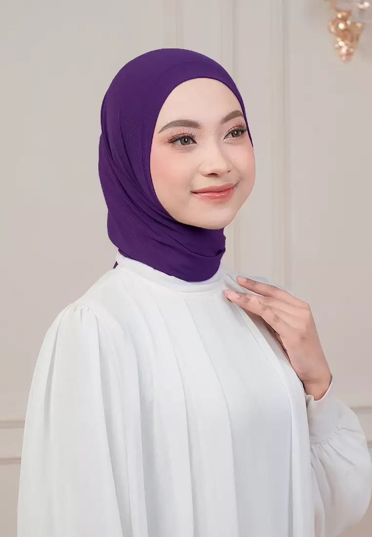 HIJAB INSTAN QIARA - PURPLE