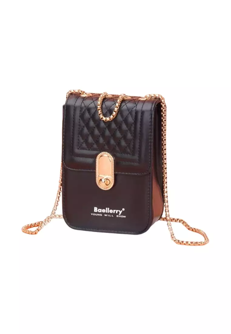 Tas Selempang Wanita Bahan Kulit PU Leather Premium BAEOS